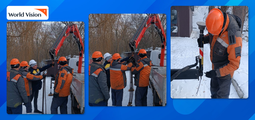 Виробнича практика стропальників у межах проєкту RESILIENT на базі підприємства «Газмережі»